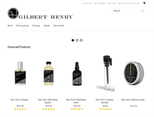 Tablet Screenshot of gilbert-henry.com